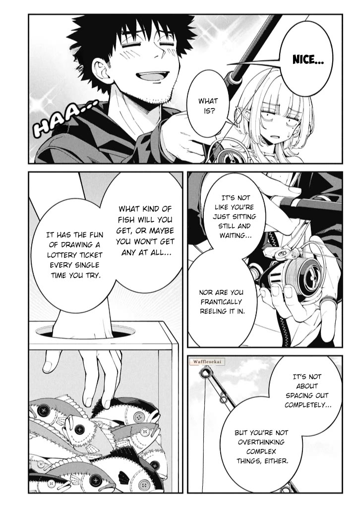Wandering Around Another World With Just One Fishing Rod Chapter 9 page 12 - Chapter 9: The Fisherman Searches for Holes