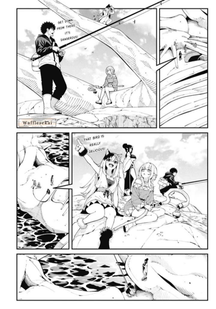Wandering Around Another World With Just One Fishing Rod Chapter 9 page 14 - Chapter 9: The Fisherman Searches for Holes