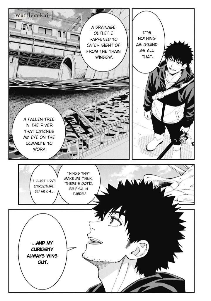 Wandering Around Another World With Just One Fishing Rod Chapter 9 page 3 - Chapter 9: The Fisherman Searches for Holes