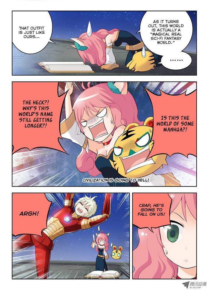 Wang Pai Yu Shi Chapter 41.2 page 4 - Chapter 41.2 : QQ Fairy Visit (2)