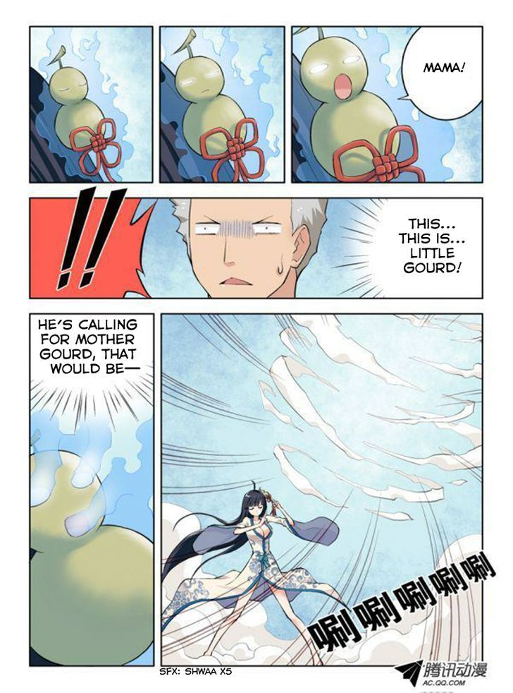 Wang Pai Yu Shi Chapter 6 page 4 - Chapter 6 : Mysterious Universe Gourd Sister