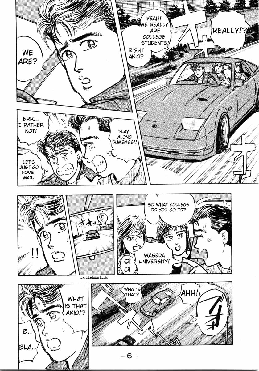 Wangan Midnight Chapter 1.2 page 6 - Chapter 1 v2 : Series 1 - S30Z ①