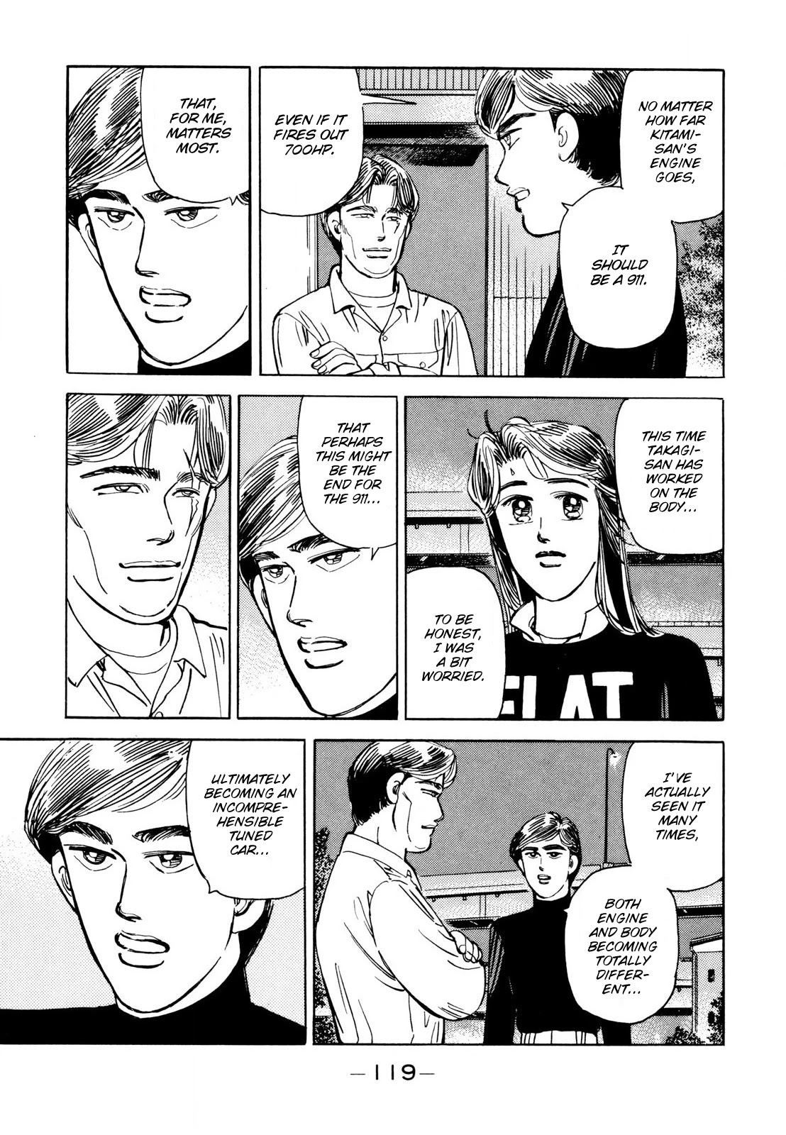 Wangan Midnight Chapter 111 page 9 - Chapter 111: Professional ④