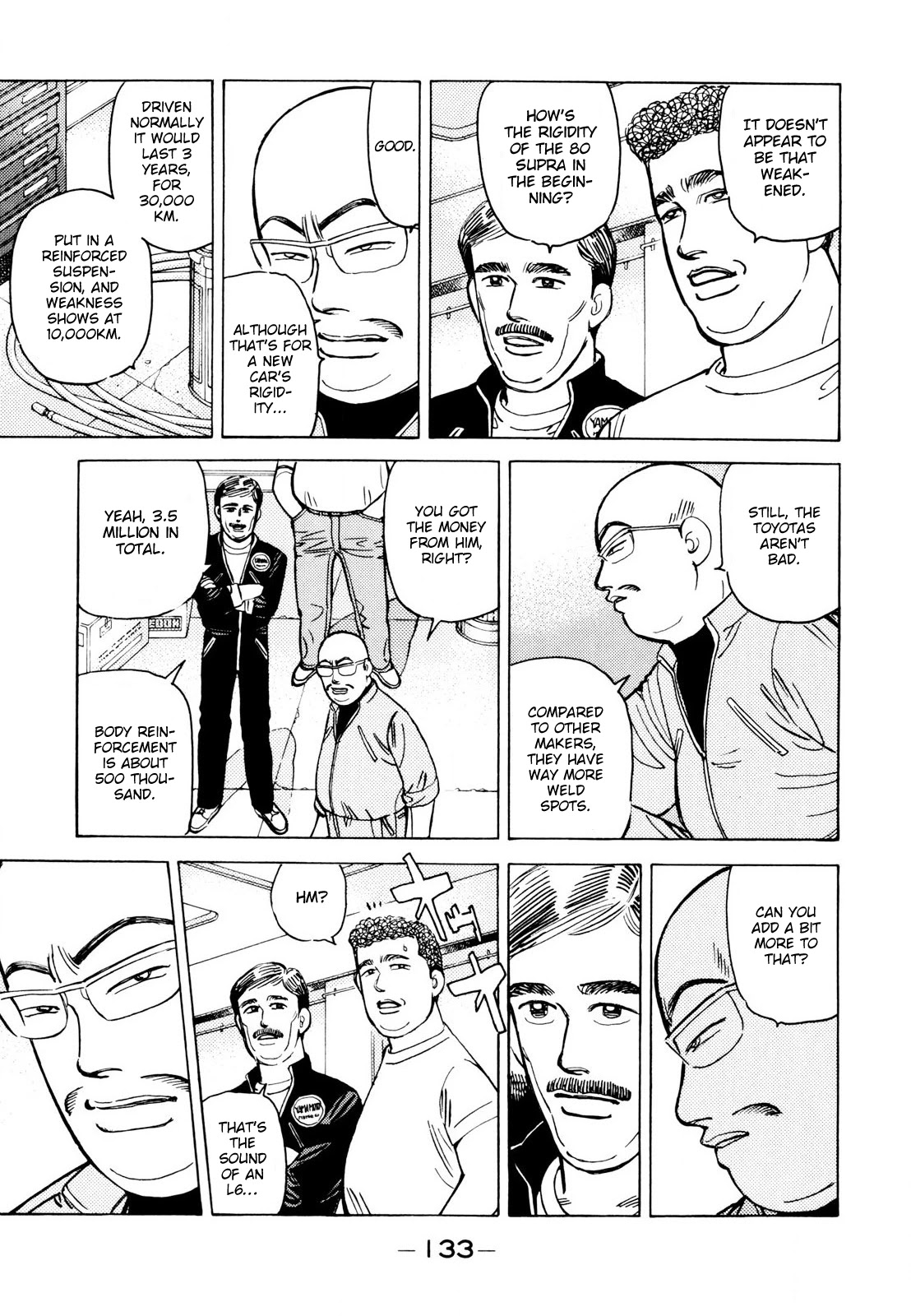 Wangan Midnight Chapter 112 page 7 - Chapter 112: Professional ⑤