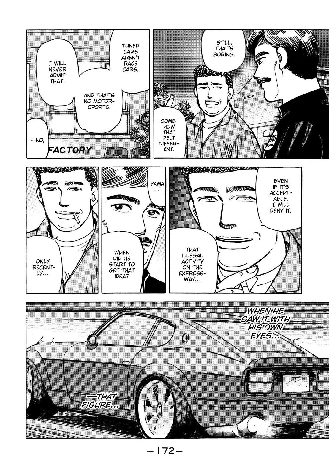 Wangan Midnight Chapter 114 page 12 - Chapter 114: Shoot ②
