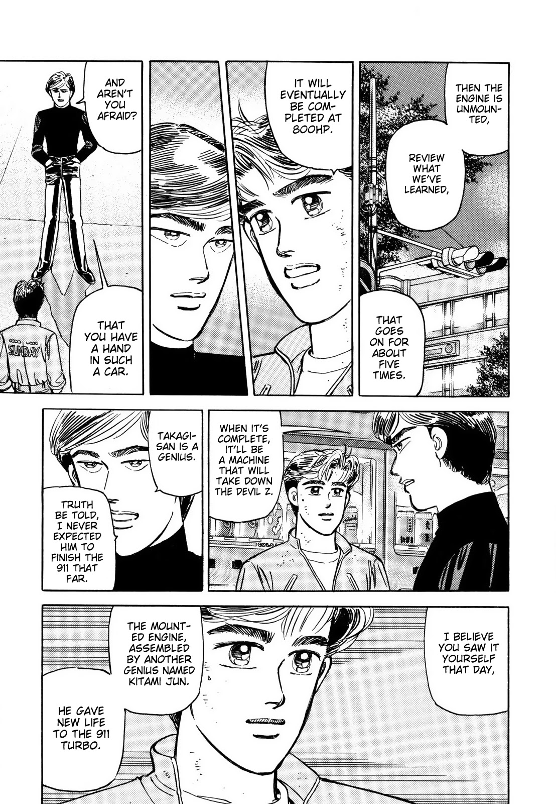 Wangan Midnight Chapter 121 page 12 - Chapter 121: Pride ③