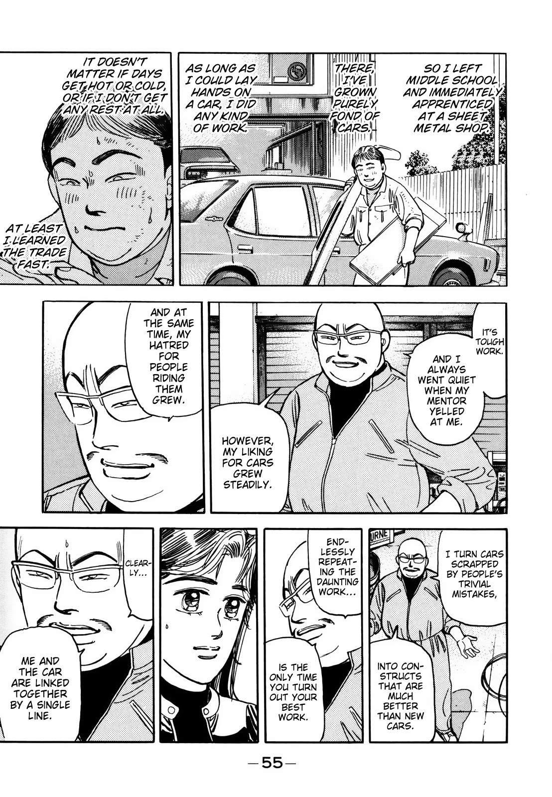 Wangan Midnight Chapter 121 page 8 - Chapter 121: Pride ③