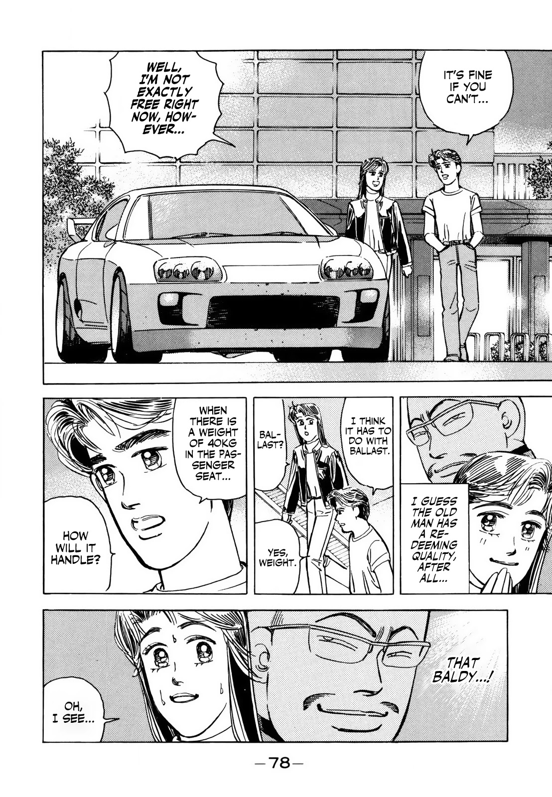 Wangan Midnight Chapter 122 page 14 - Chapter 122: Pride ④
