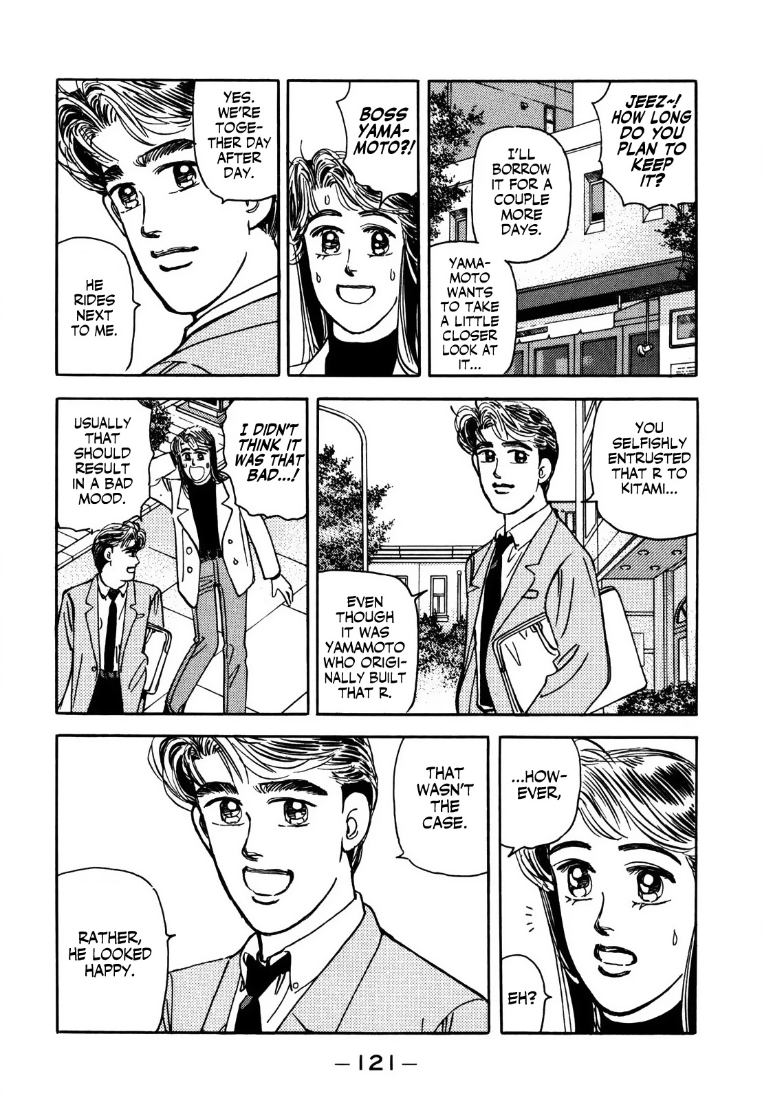 Wangan Midnight Chapter 125 page 7 - Chapter 125: Pride ⑦