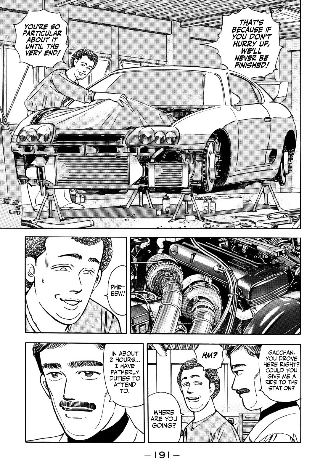 Wangan Midnight Chapter 129 page 11 - Chapter 129: Judgment ④