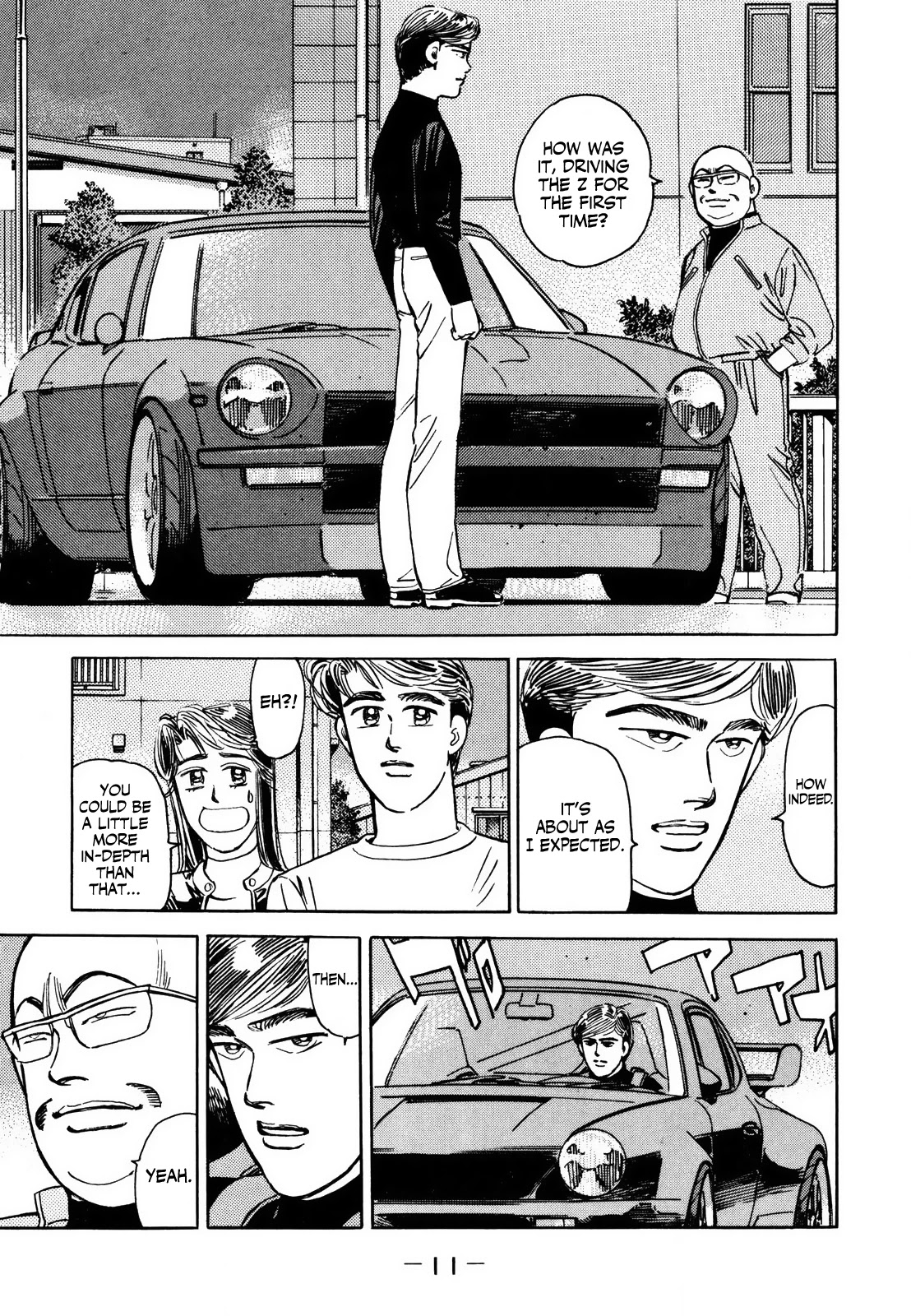Wangan Midnight Chapter 133 page 10 - Chapter 133: Running Setup ①