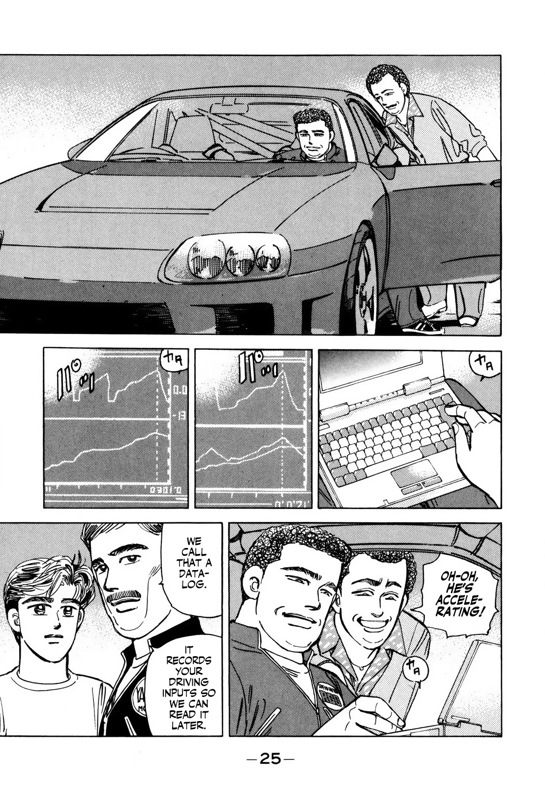 Wangan Midnight Chapter 134 page 7 - Chapter 134: Running Setup ②