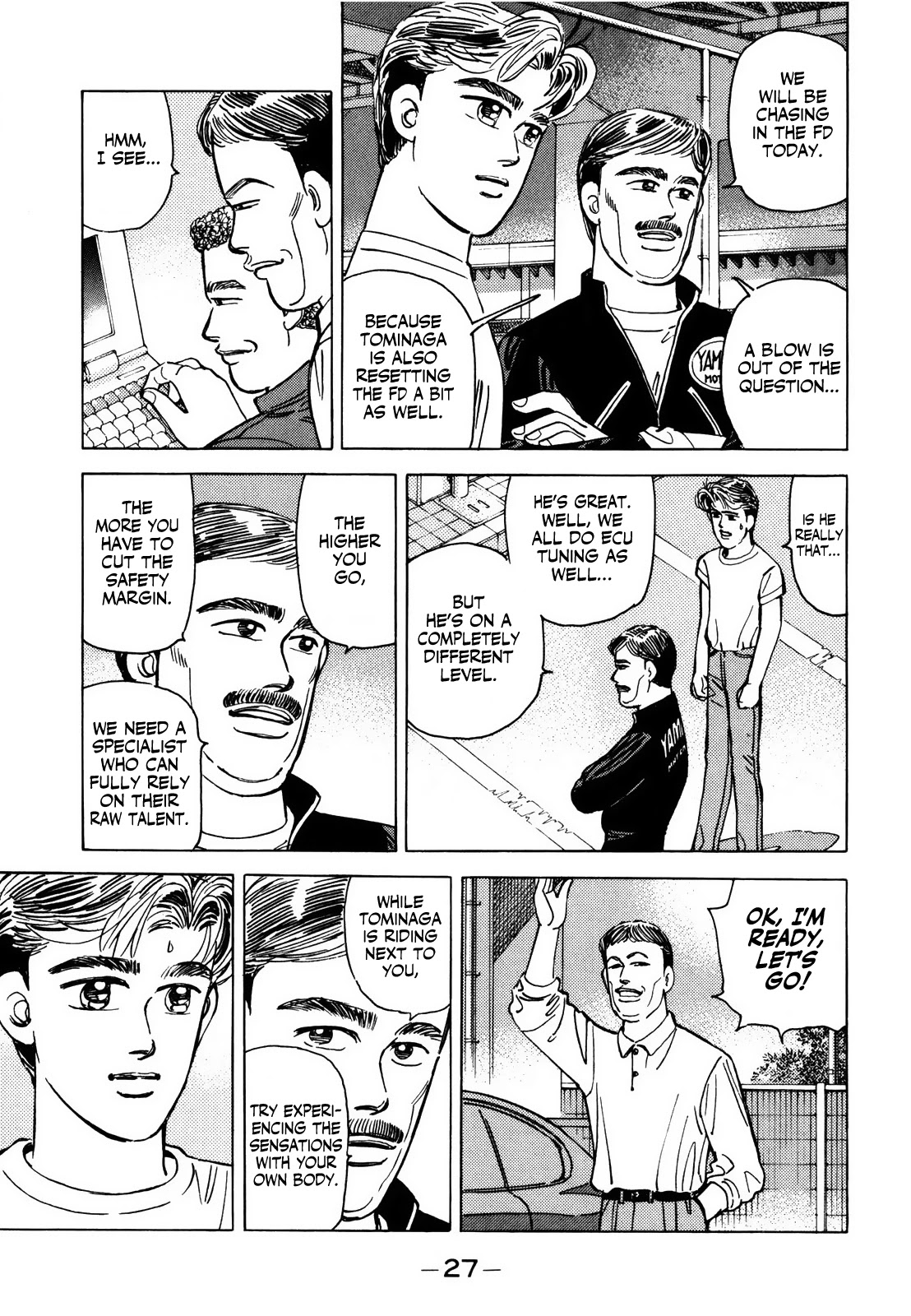 Wangan Midnight Chapter 134 page 9 - Chapter 134: Running Setup ②