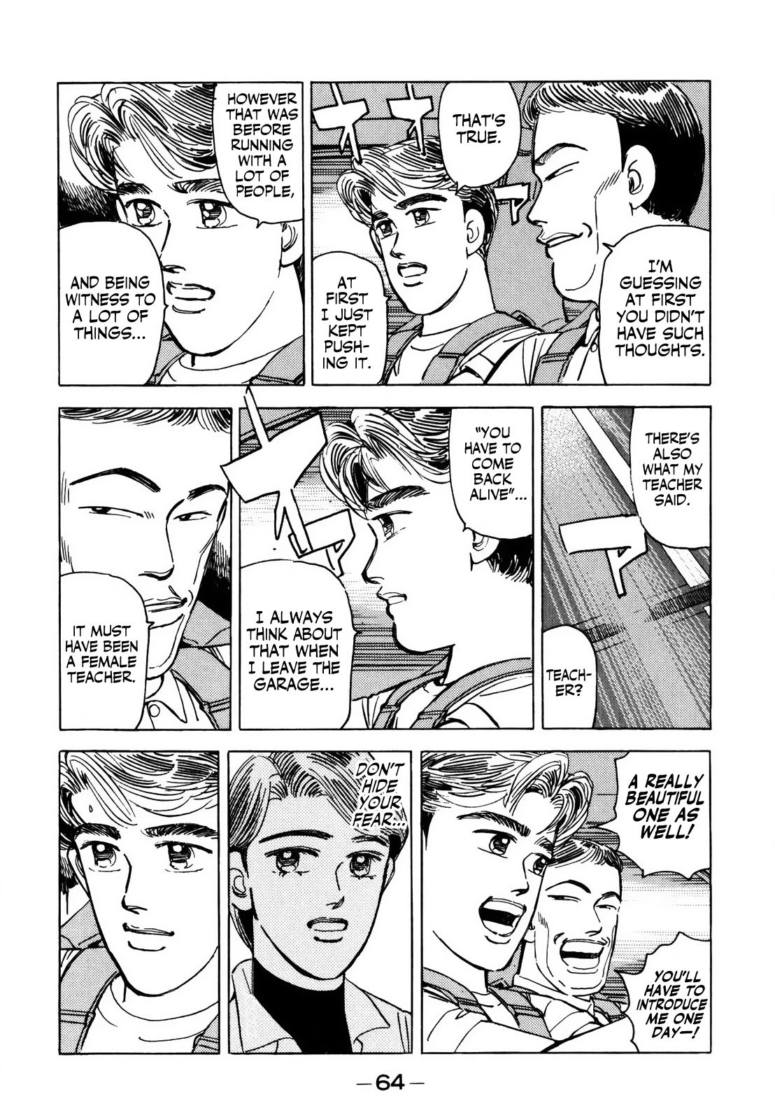 Wangan Midnight Chapter 136 page 12 - Chapter 136: Running Setup ④