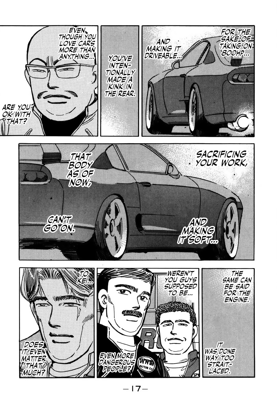 Wangan Midnight Chapter 147 page 17 - Chapter 147: Intention ①