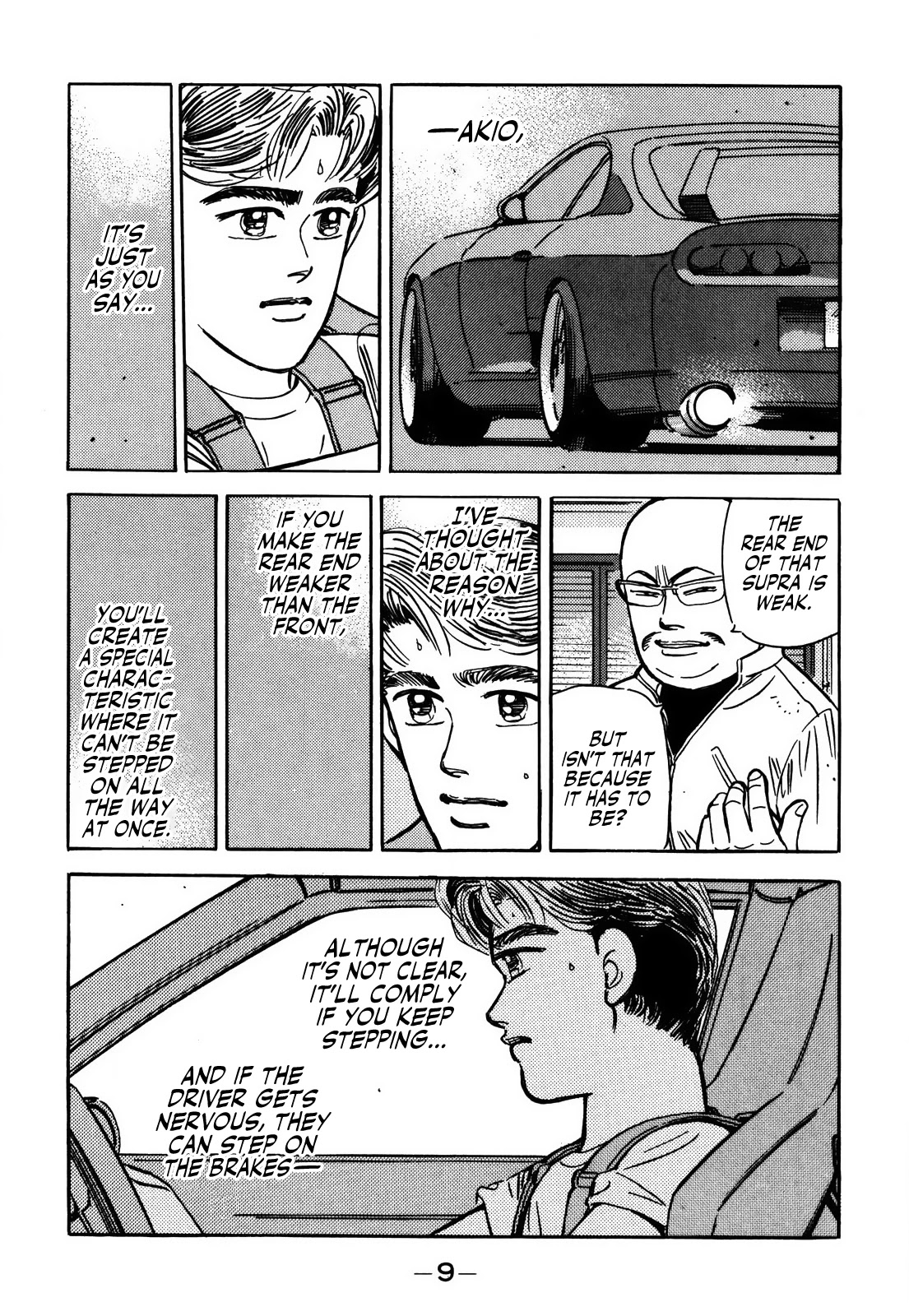 Wangan Midnight Chapter 147 page 9 - Chapter 147: Intention ①