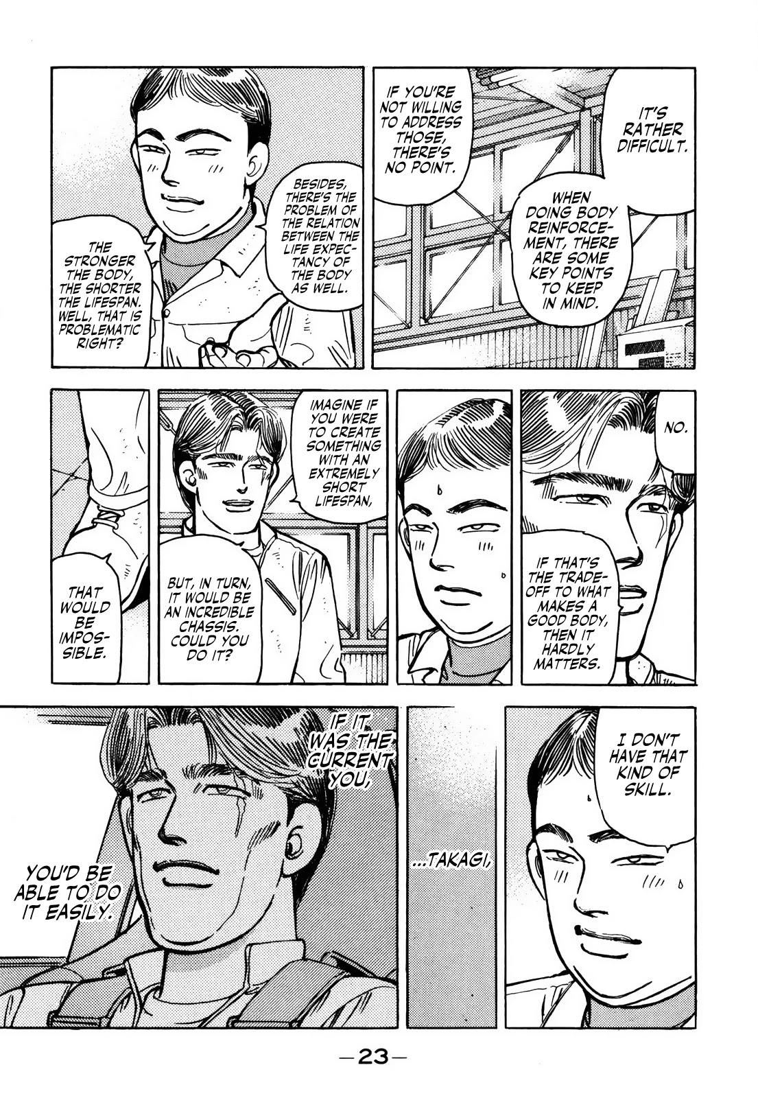 Wangan Midnight Chapter 148 page 5 - Chapter 148: Intention ②