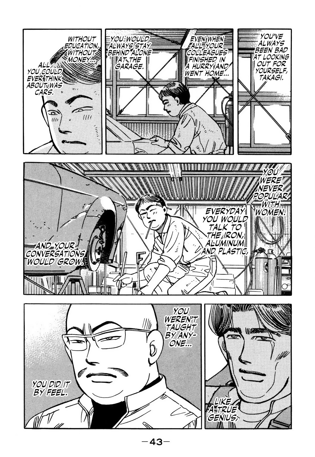Wangan Midnight Chapter 149 page 9 - Chapter 149: Intention ③