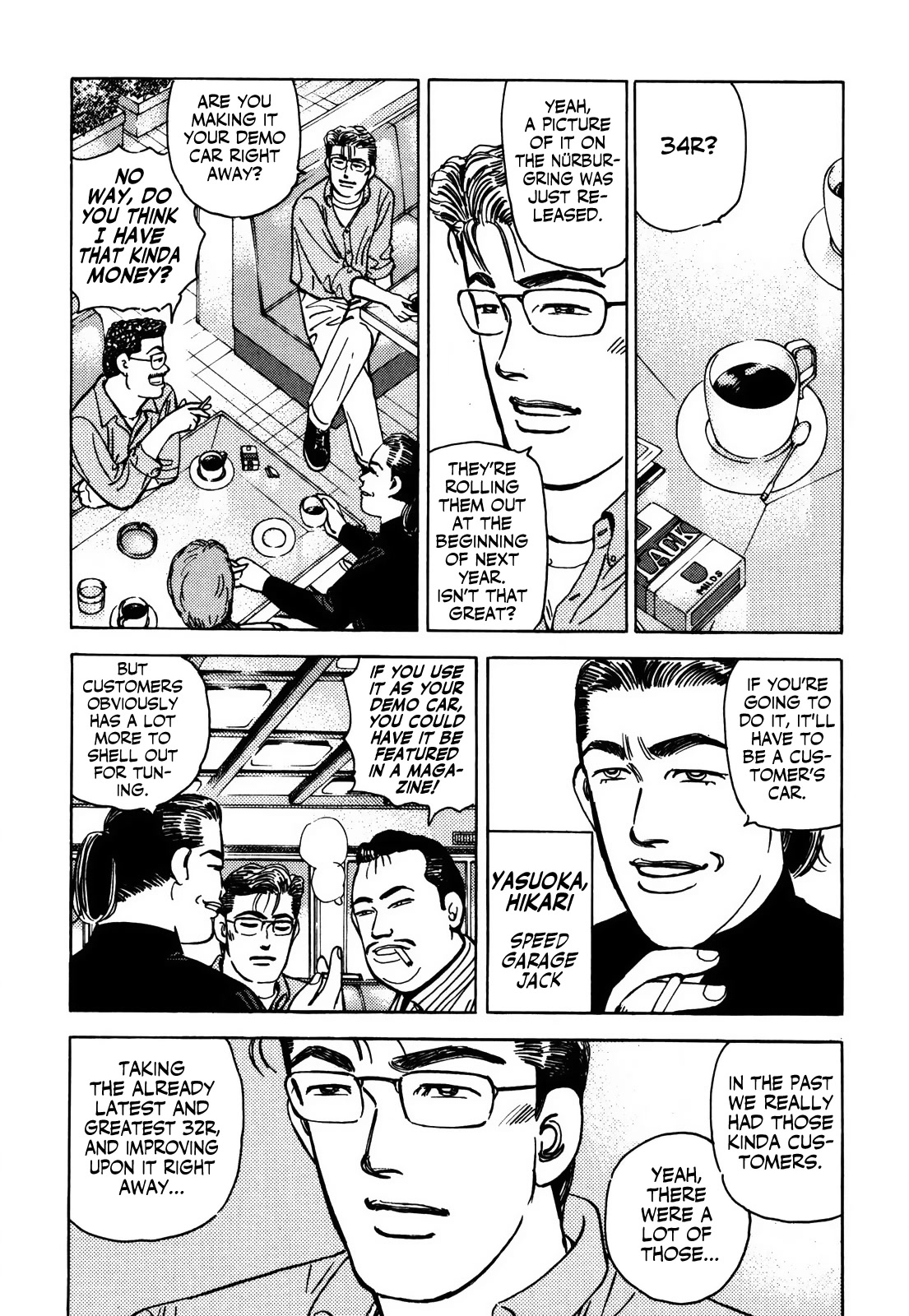 Wangan Midnight Chapter 157 page 8 - Chapter 157: R-200 Club ①