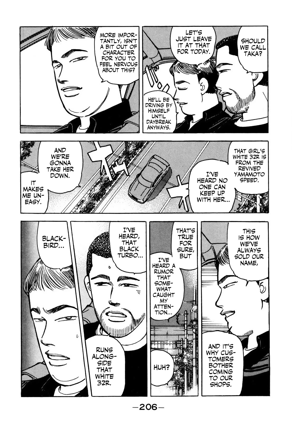 Wangan Midnight Chapter 159 page 10 - Chapter 159: R-200 Club ③