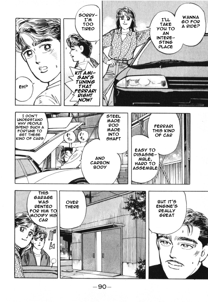 Wangan Midnight Chapter 16.2 page 8 - Chapter 16 v2 : Series 5 - Hell's Mechanic ③