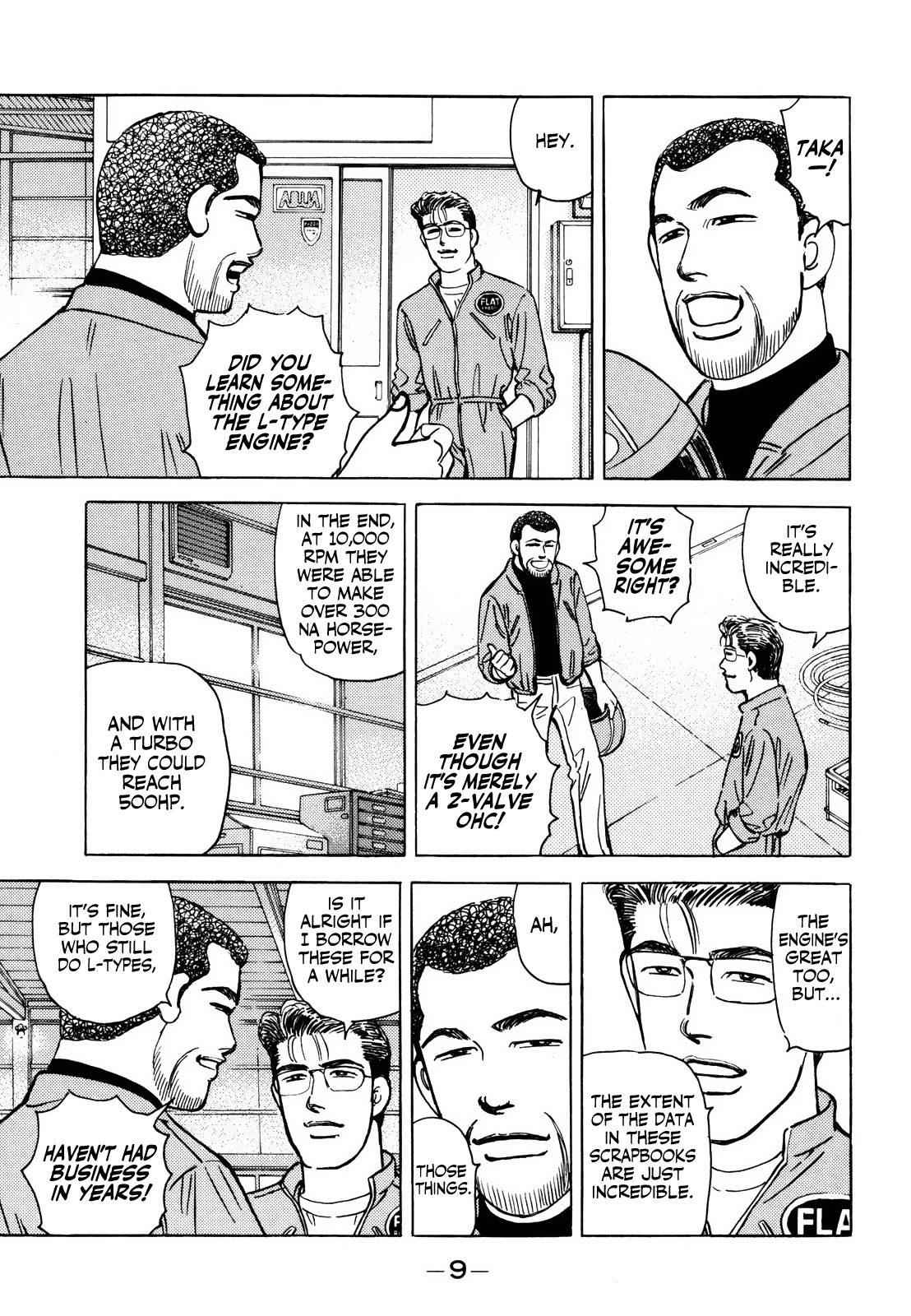 Wangan Midnight Chapter 161 page 9 - Chapter 161: Scrapbook ①