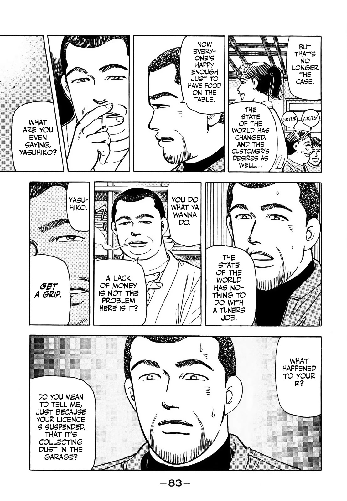 Wangan Midnight Chapter 165 page 10 - Chapter 165: Fascination ①
