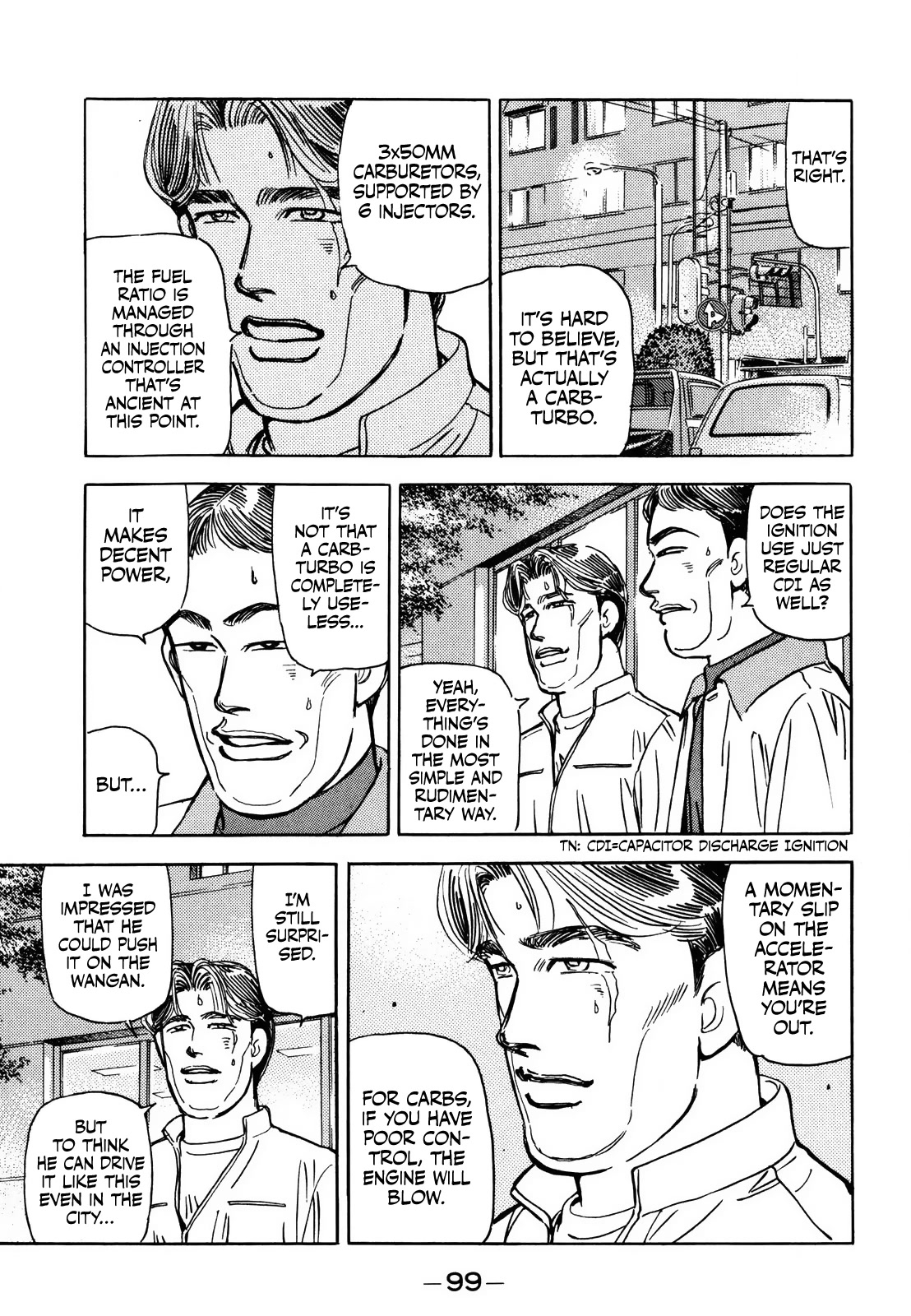 Wangan Midnight Chapter 166 page 7 - Chapter 166: Fascination ②