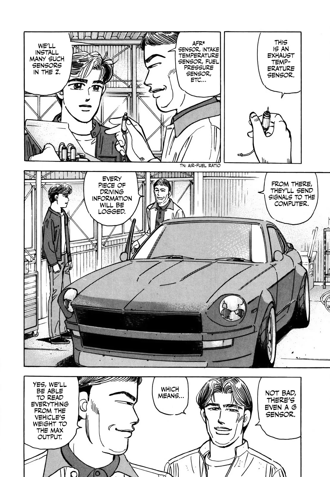 Wangan Midnight Chapter 169 page 7 - Chapter 169: Resolution ①