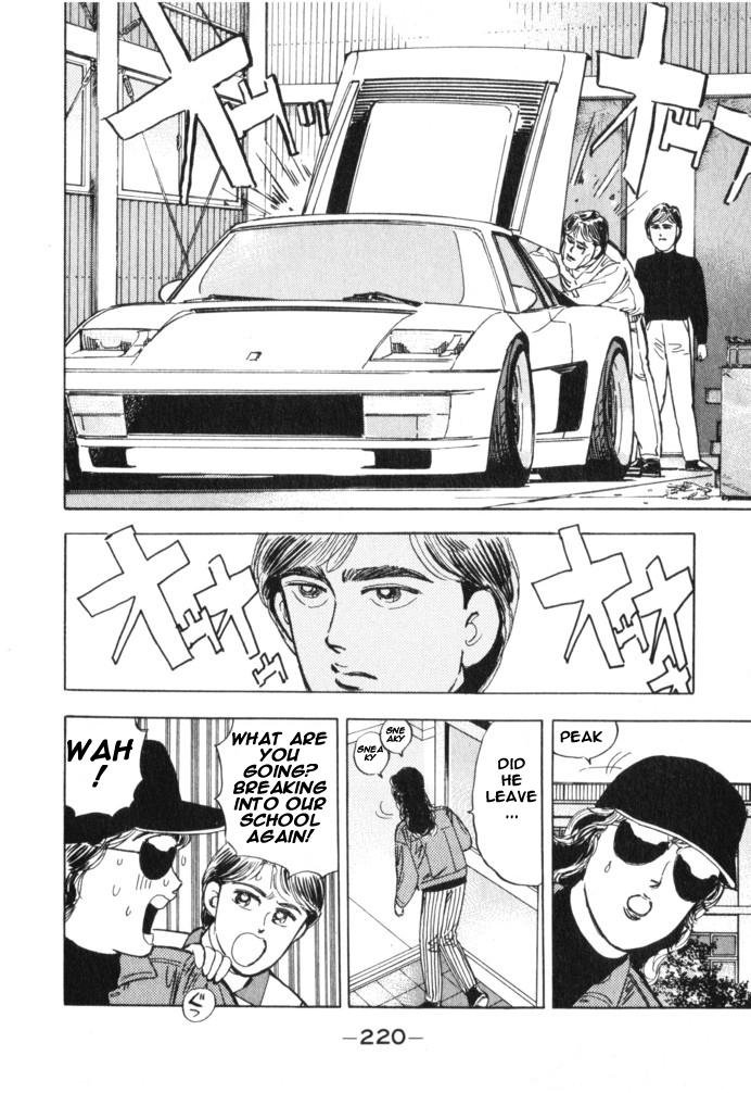 Wangan Midnight Chapter 22.2 page 10 - Chapter 22 v2 : Series 7 - Prediction ③