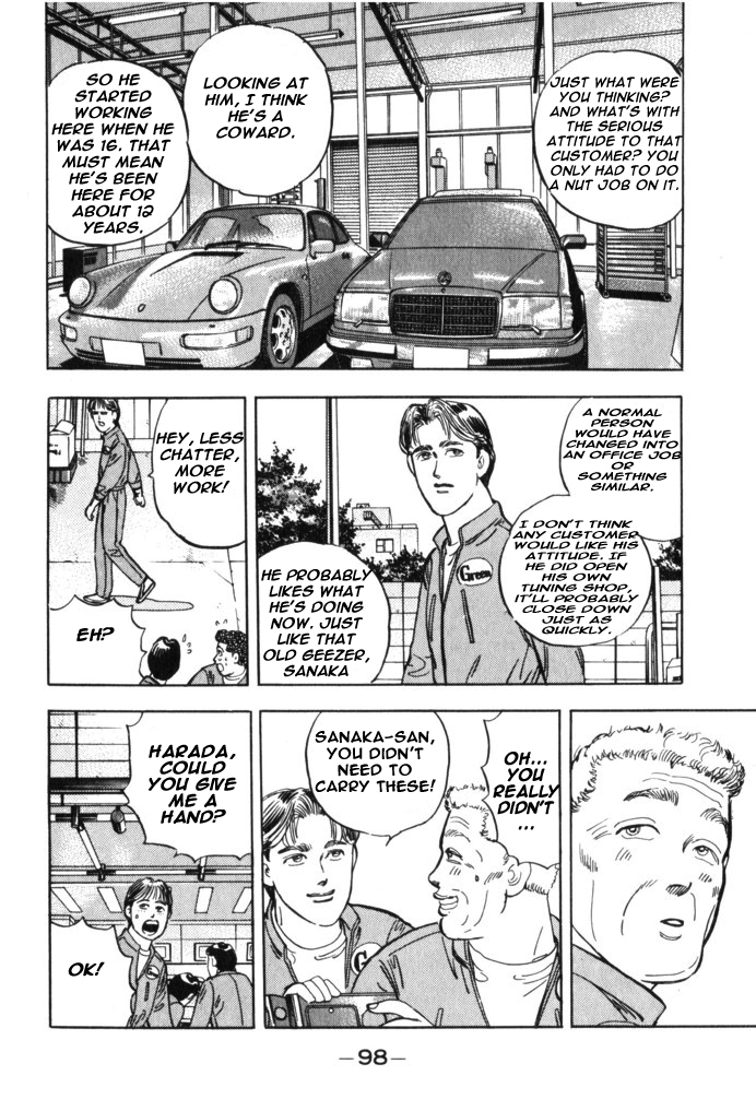 Wangan Midnight Chapter 28.2 page 13 - Chapter 28 v2 : Series 9 - Mechanic ①