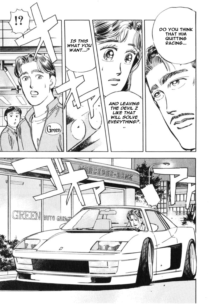 Wangan Midnight Chapter 30.2 page 13 - Chapter 30 v2 : Series 9 - Mechanic ③