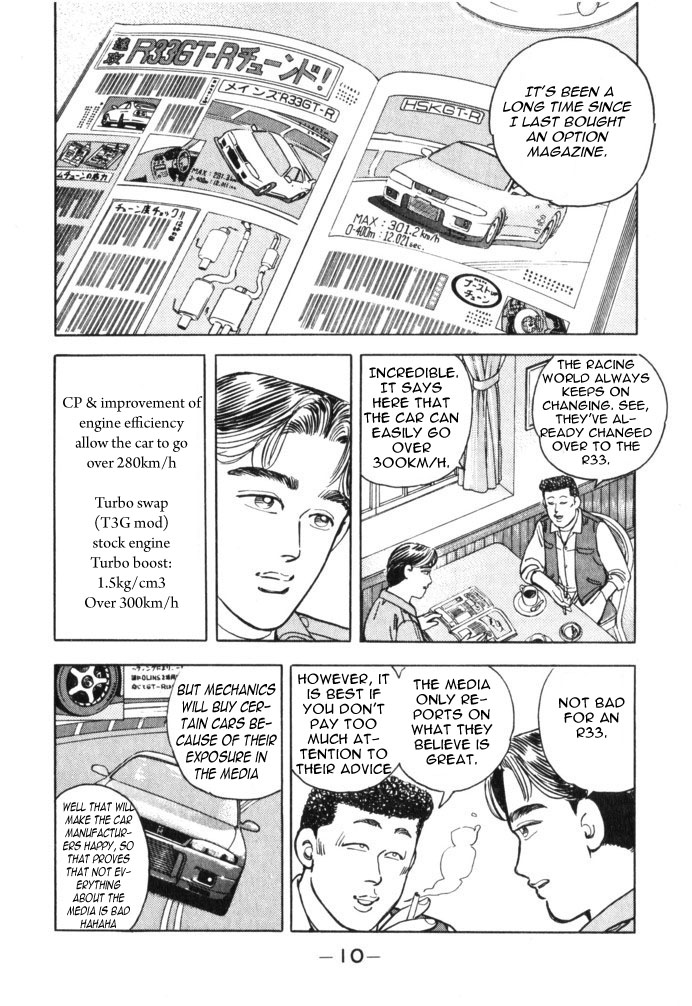 Wangan Midnight Chapter 35.2 page 10 - Chapter 35 v2 : Series 11 - Setup ①