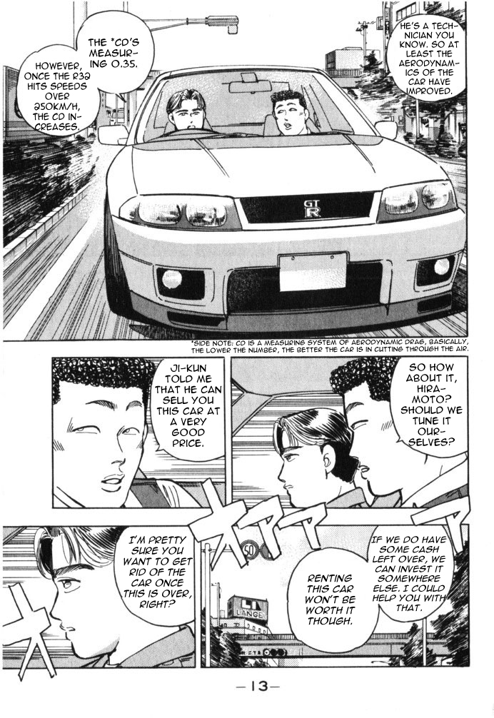 Wangan Midnight Chapter 35.2 page 13 - Chapter 35 v2 : Series 11 - Setup ①