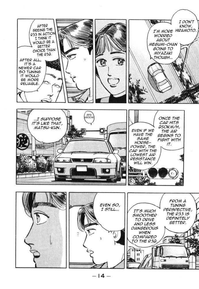 Wangan Midnight Chapter 35.2 page 14 - Chapter 35 v2 : Series 11 - Setup ①