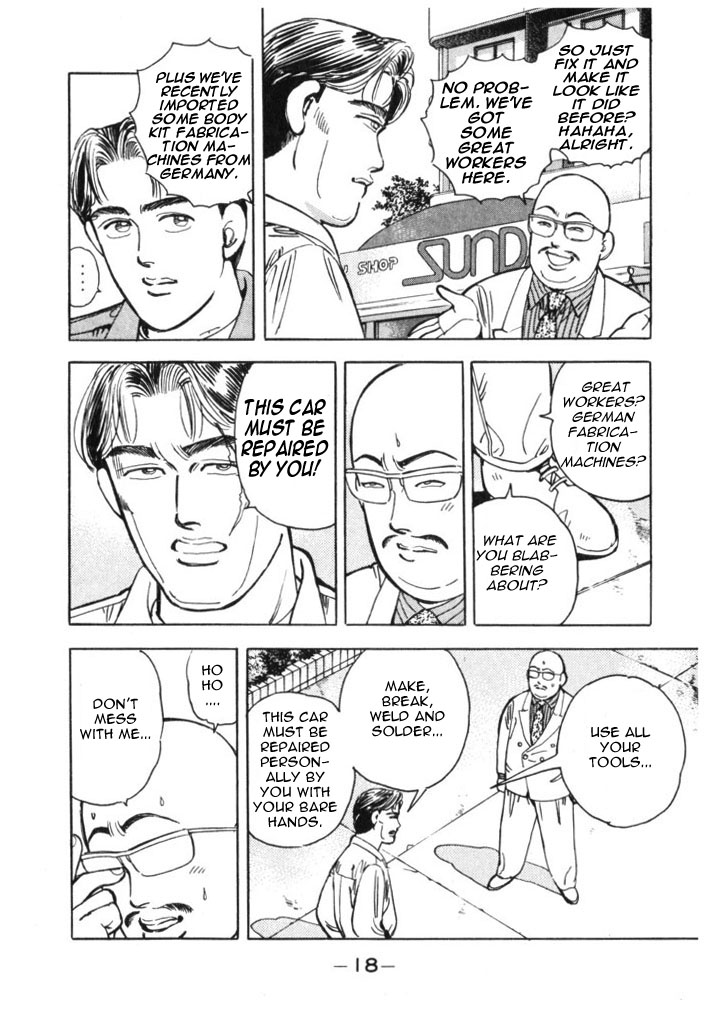 Wangan Midnight Chapter 35.2 page 18 - Chapter 35 v2 : Series 11 - Setup ①