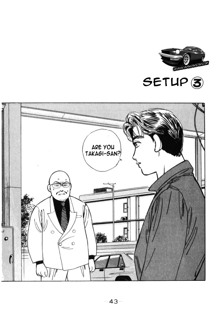 Wangan Midnight Chapter 37.2 page 1 - Chapter 37 v2 : Series 11 - Setup ③