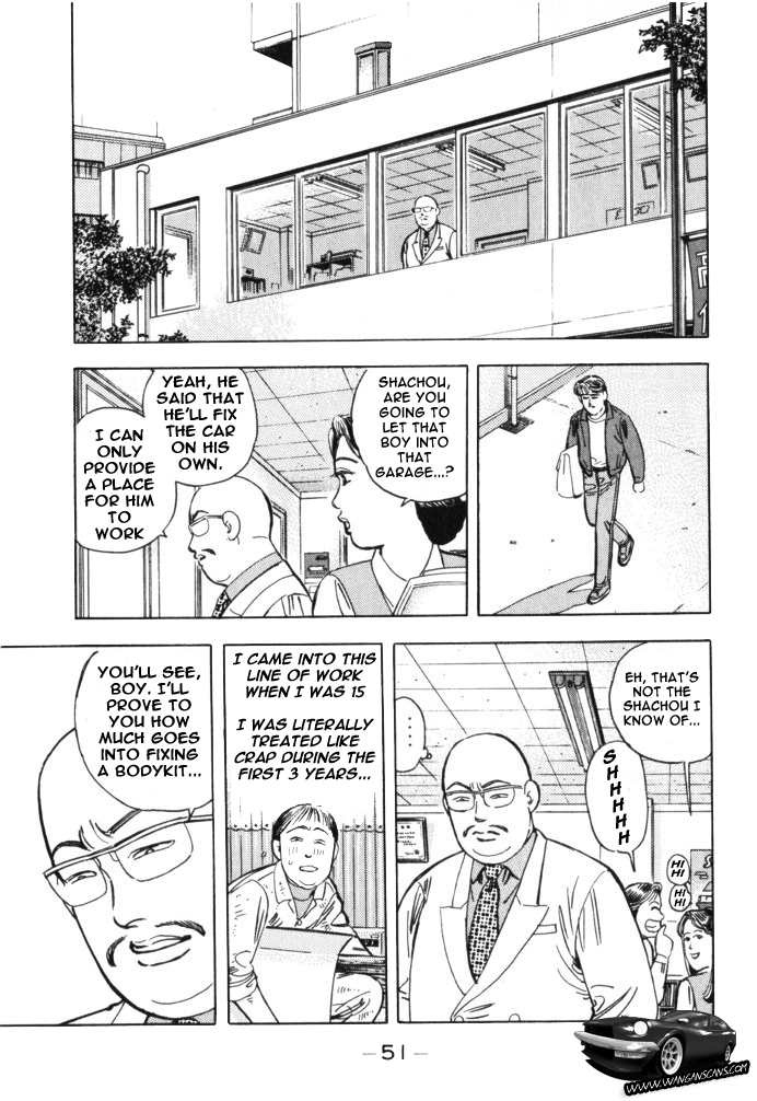 Wangan Midnight Chapter 37.2 page 9 - Chapter 37 v2 : Series 11 - Setup ③