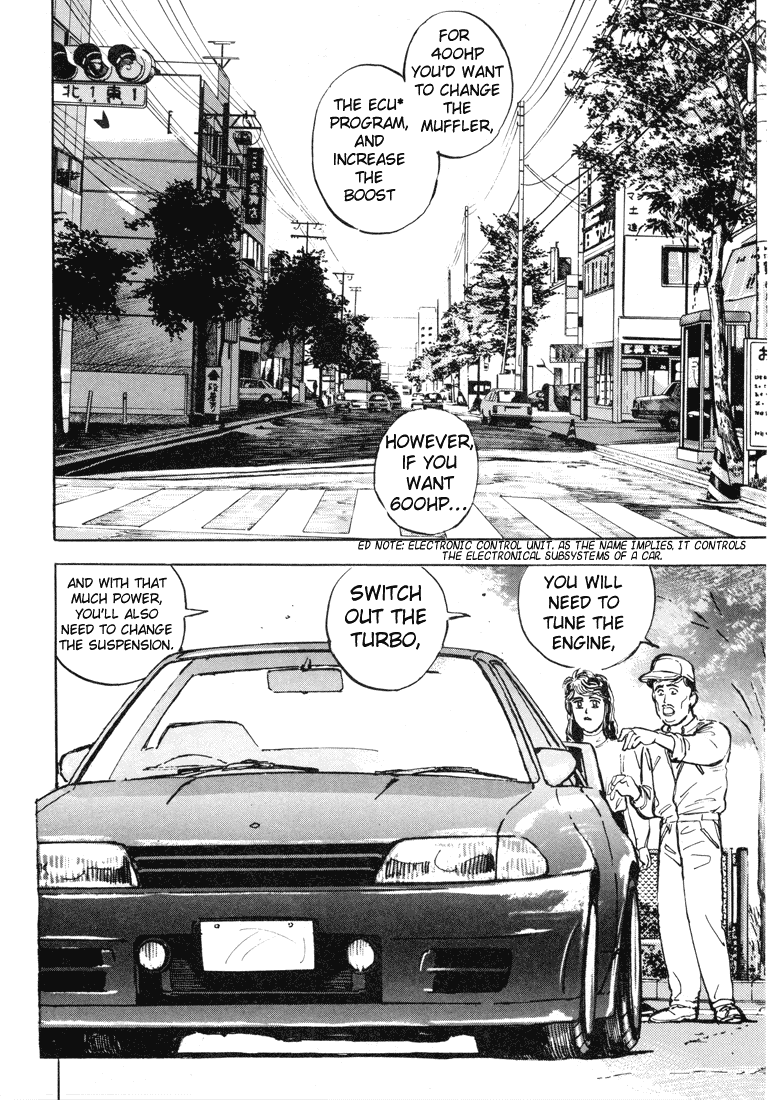 Wangan Midnight Chapter 5.2 page 16 - Chapter 5 v2 : Series 2 - Reina ②
