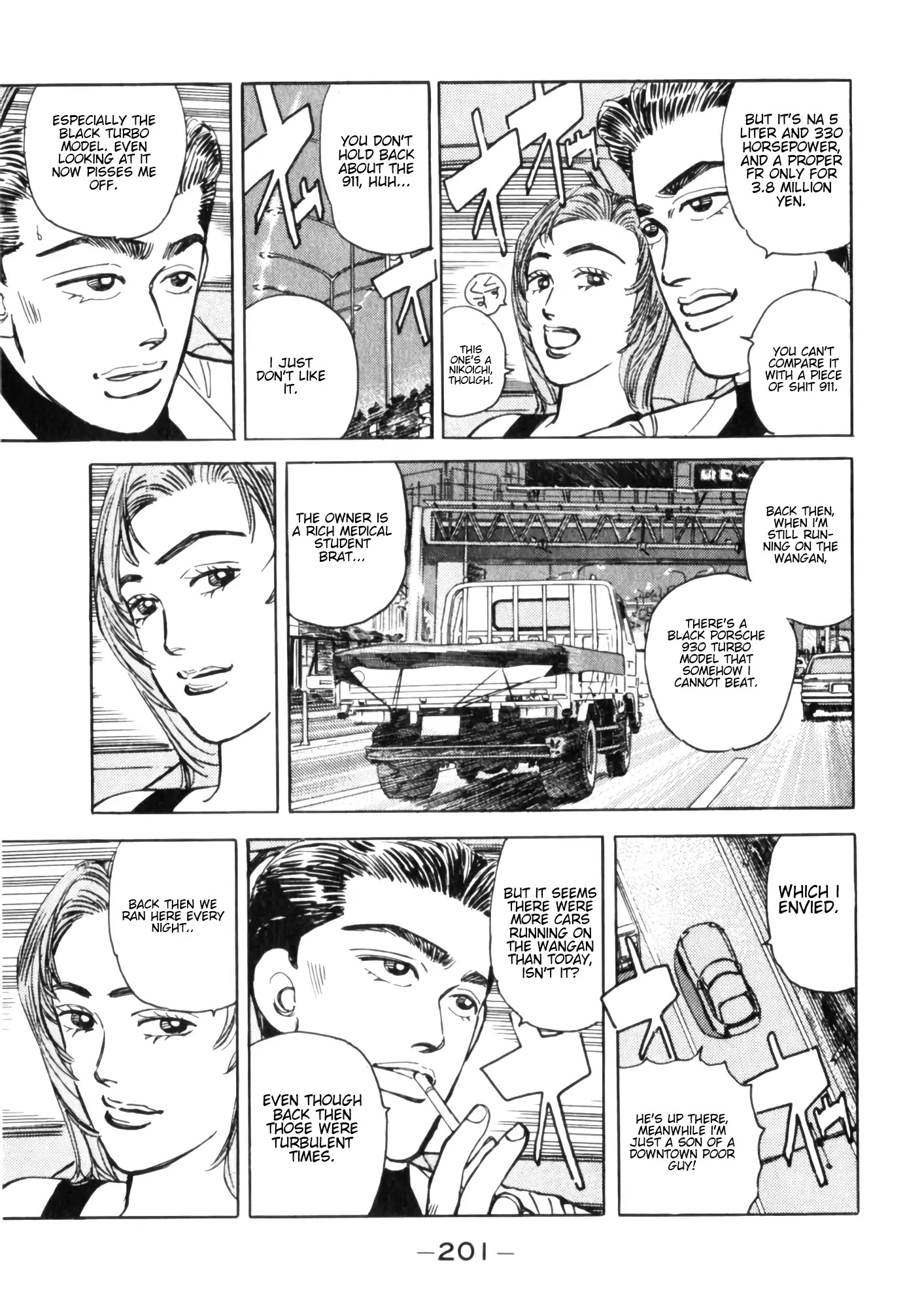 Wangan Midnight Chapter 55 page 13 - Chapter 55: 1986 Yatabe ②