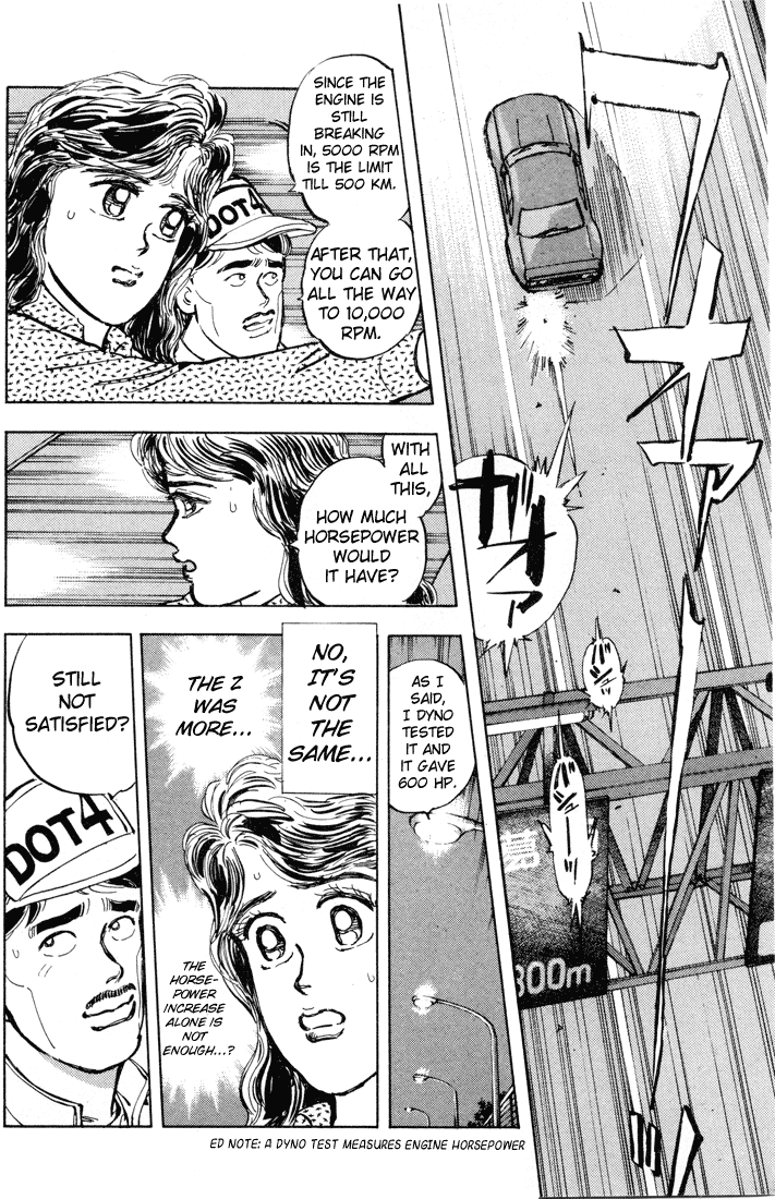 Wangan Midnight Chapter 6.2 page 4 - Chapter 6 v2 : Series 2 - Reina ③