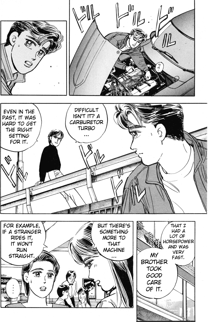 Wangan Midnight Chapter 9.2 page 12 - Chapter 9 v2 : Series 3 - Black Bird ②