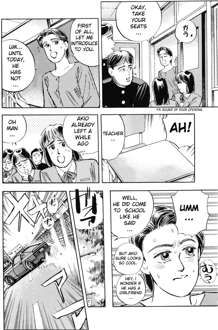 Wangan Midnight Chapter 9.2 page 8 - Chapter 9 v2 : Series 3 - Black Bird ②