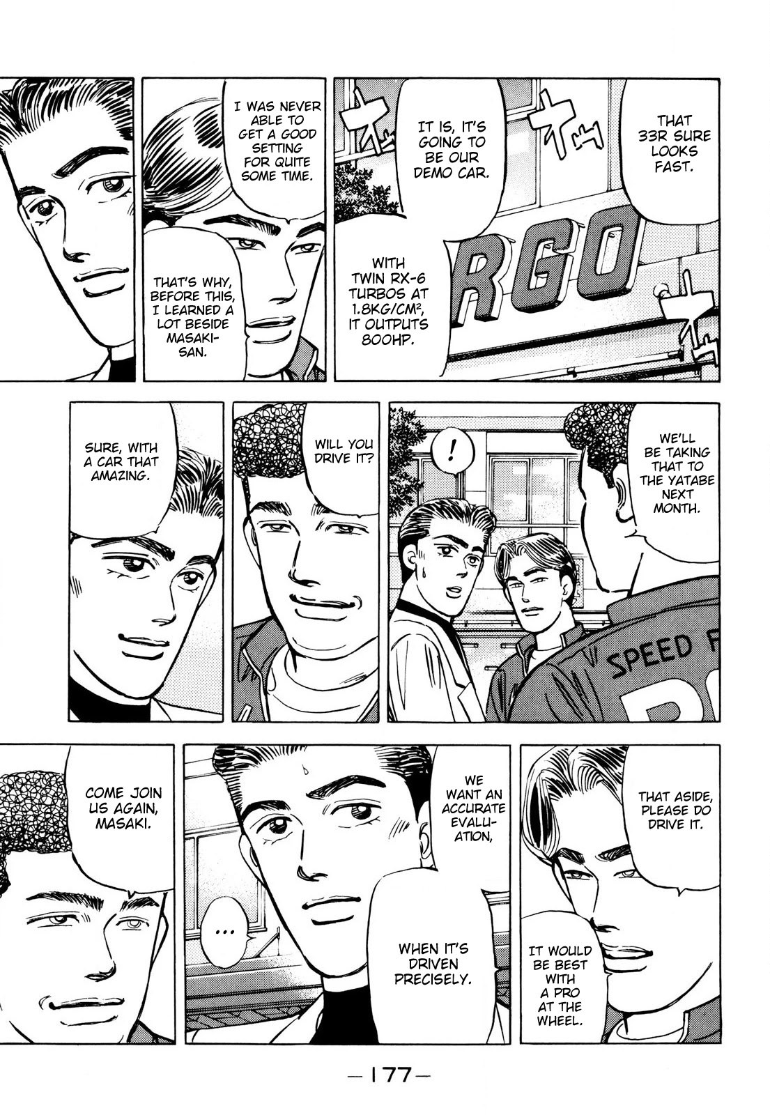 Wangan Midnight Chapter 90 page 9 - Chapter 90: Masaki ②