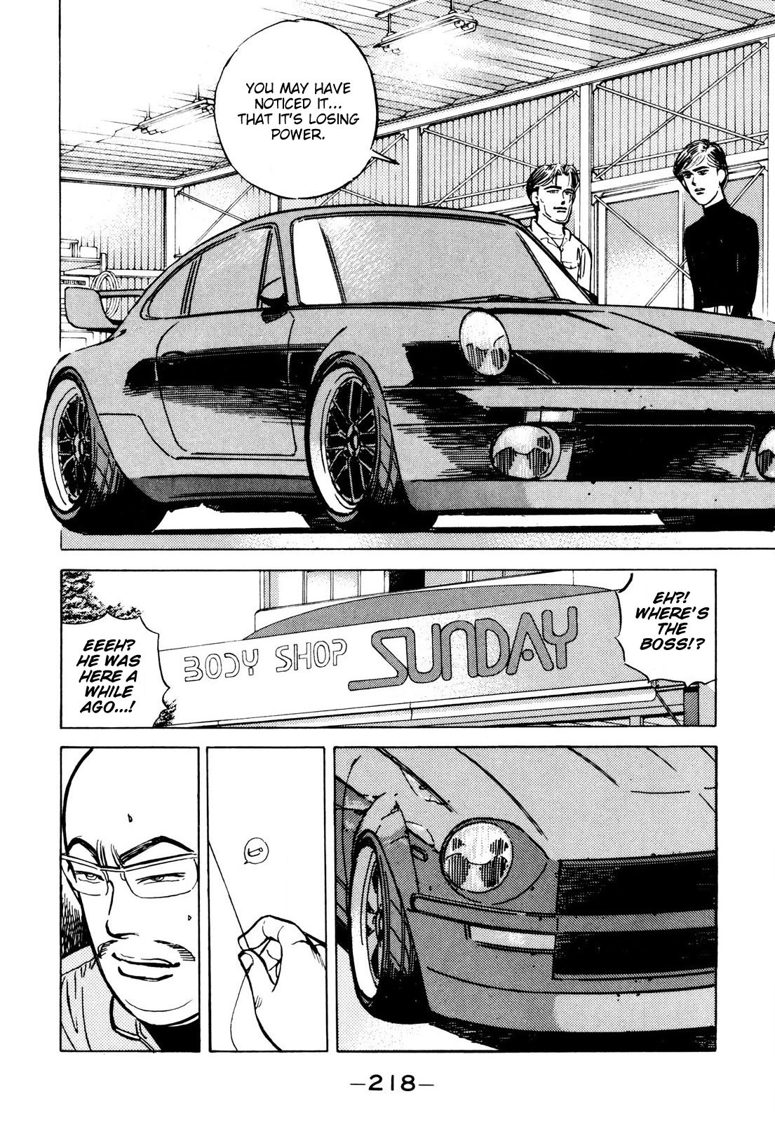 Wangan Midnight Chapter 92 page 10 - Chapter 92: Legendary Max-speed Racer ②