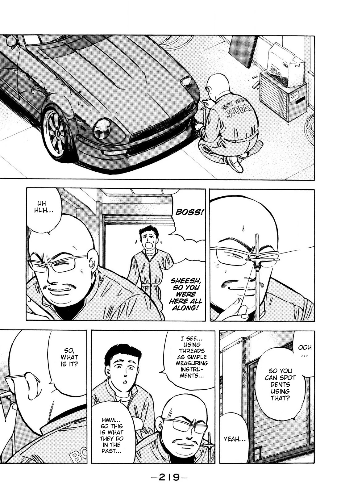Wangan Midnight Chapter 92 page 11 - Chapter 92: Legendary Max-speed Racer ②