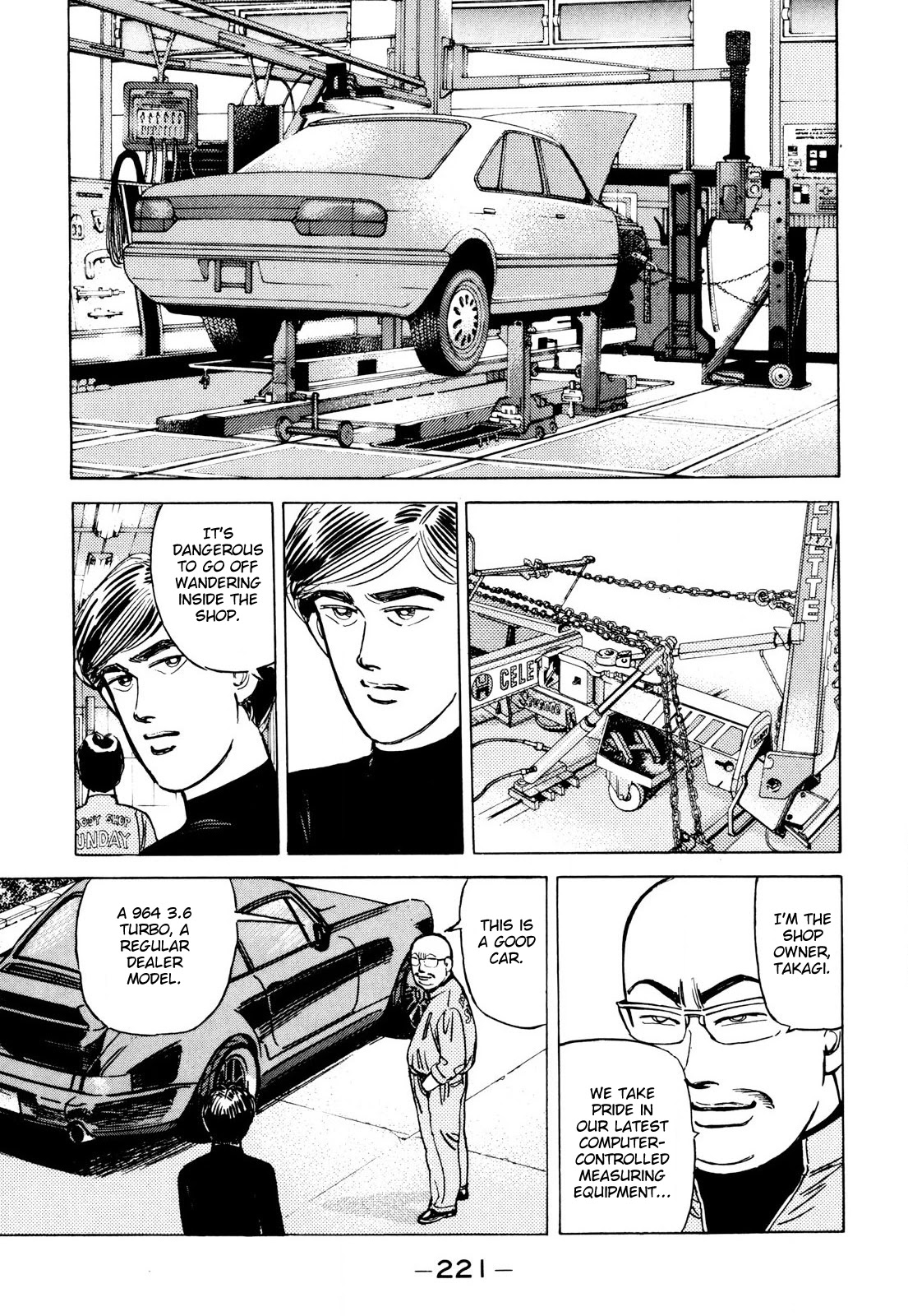 Wangan Midnight Chapter 92 page 13 - Chapter 92: Legendary Max-speed Racer ②