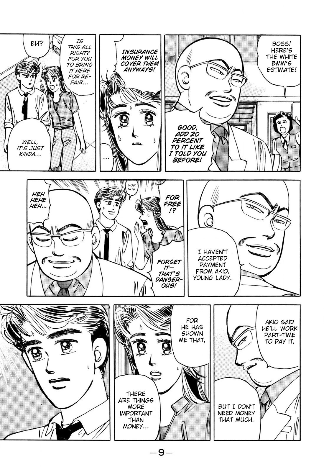 Wangan Midnight Chapter 93 page 7 - Chapter 93: Legendary Max-speed Racer ③