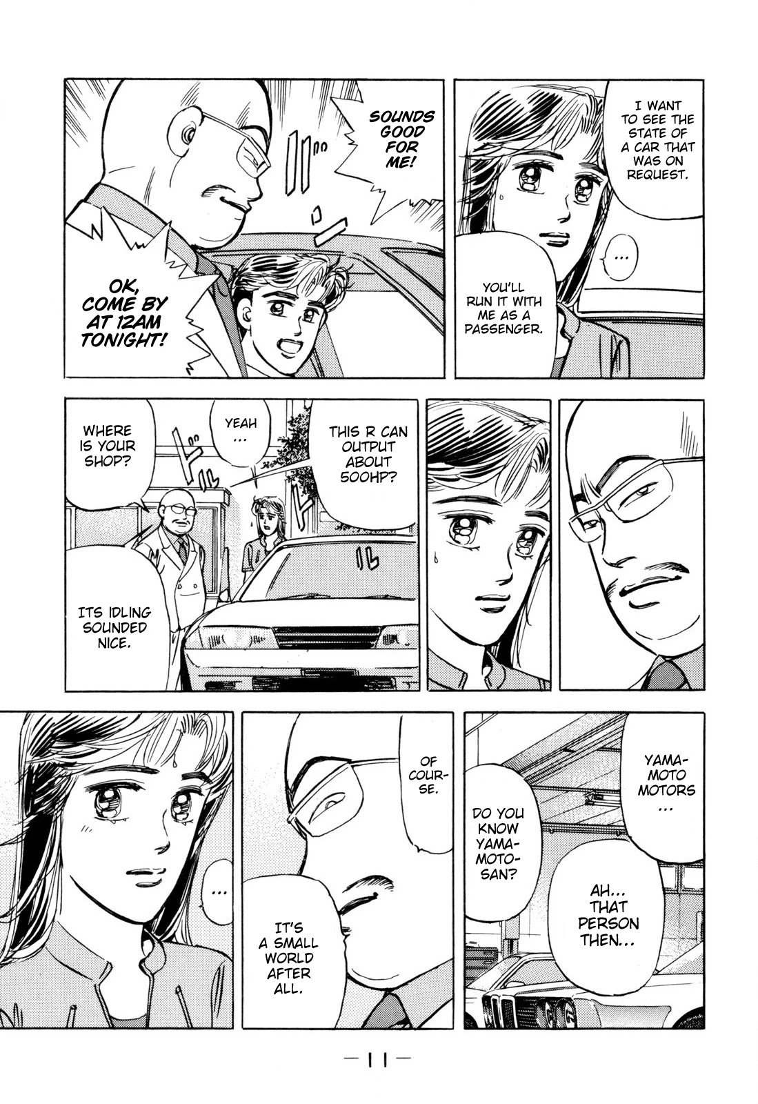 Wangan Midnight Chapter 93 page 9 - Chapter 93: Legendary Max-speed Racer ③