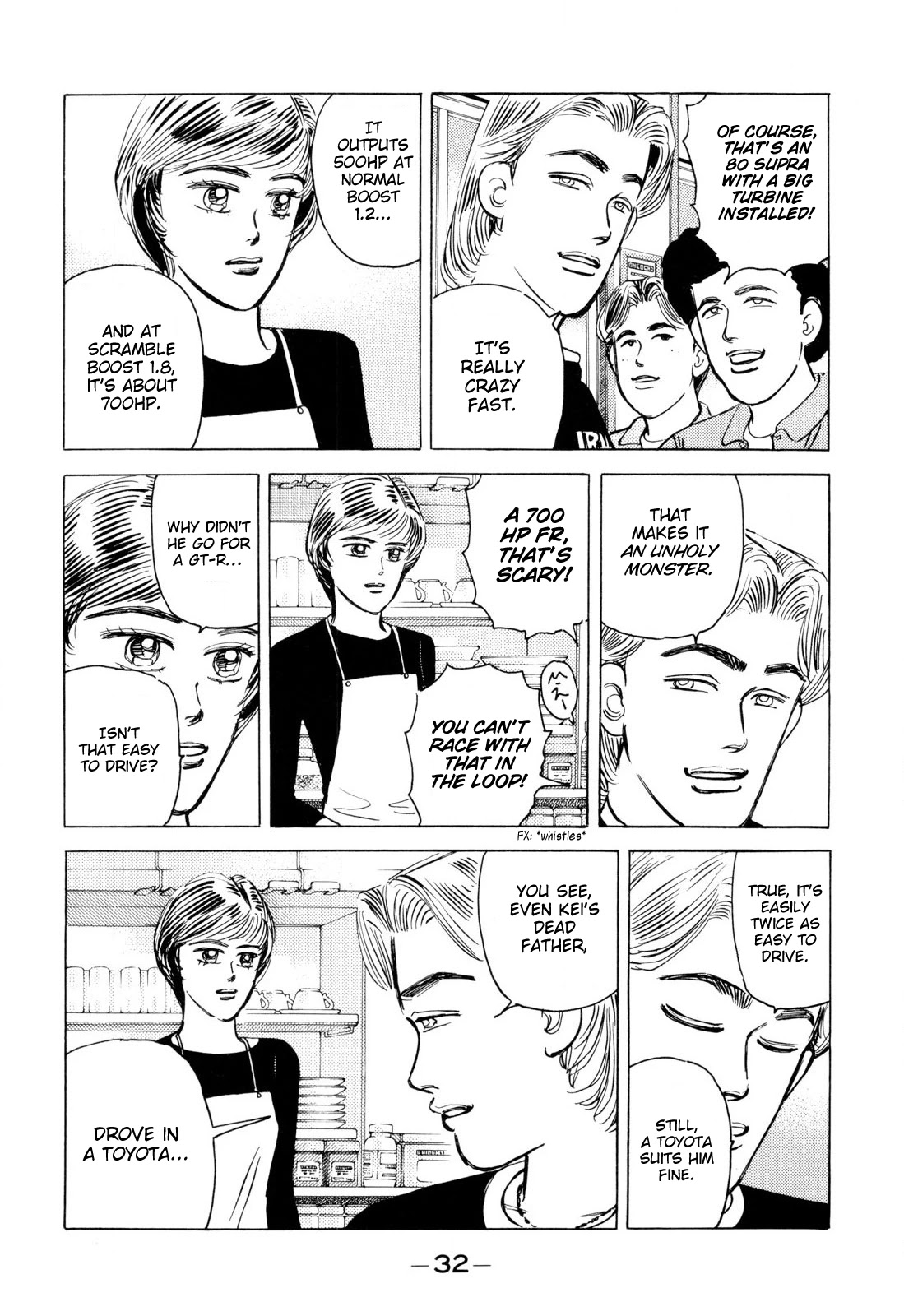 Wangan Midnight Chapter 94 page 10 - Chapter 94: Legendary Max-speed Racer ④